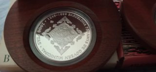 Moneda Barcelona 2000 PTAS 1249-1999