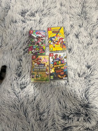 4 Juegos para Nintendo Switch