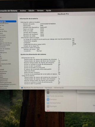 MacBook Pro 15" 2018 i7/16/256