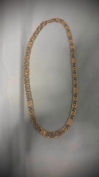 cadena oro laminado 18 kilates (bañado en oro)