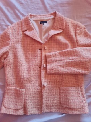 Blazer Adolfo Dominguez Rosa Talla 46