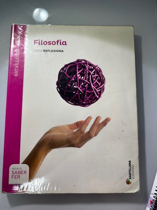 Filosofia, Batxillerat 1