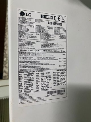 Frigorífico Combi LG Blanco
