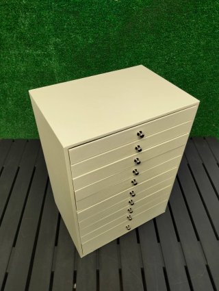 Joyero Caja de Joyas 10 Cajones SONGMICS JBC10W