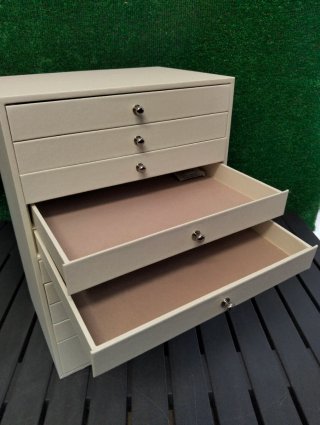 Joyero Caja de Joyas 10 Cajones SONGMICS JBC10W