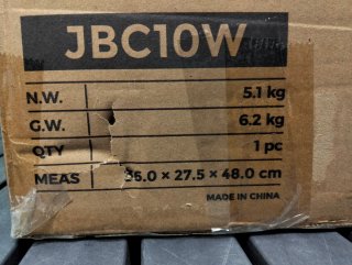 Joyero Caja de Joyas 10 Cajones SONGMICS JBC10W