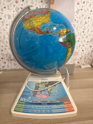 Globo Terráqueo Interactivo Oregon Scientific