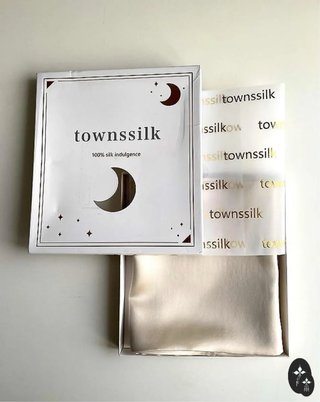 Funda de almohada de seda Town & Country
