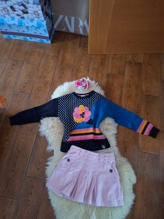 Conjunto Boboli y Mayoral para Niña