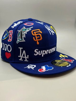 Gorra Supreme x New Era 59FIFTY Azul 7 1/2