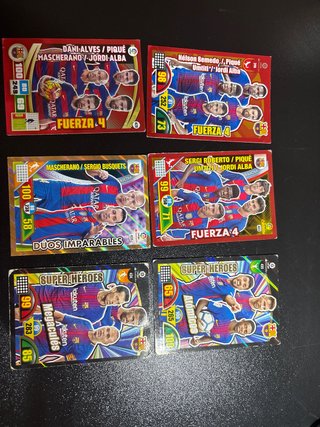 Cartas de fútbol Panini Adrenalyn XL