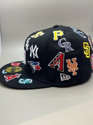 Gorra New Era MLB 59FIFTY All Over Negro 7 1/4
