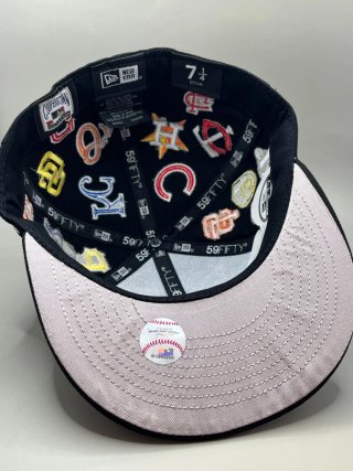 Gorra New Era MLB 59FIFTY All Over Negro 7 1/4