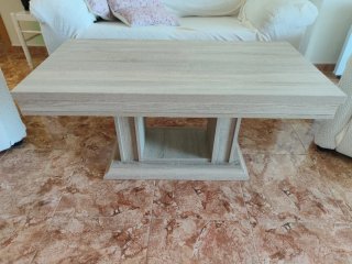Mesa de centro plegable madera