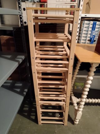Botellero de Madera