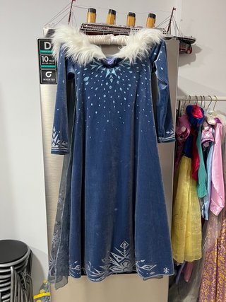 Disfraz Elsa Frozen Talla 7-8 Años