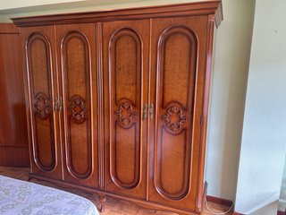 Dormitorio completo madera