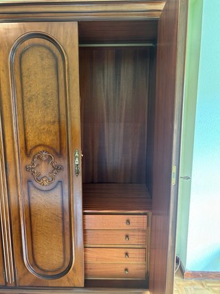 Dormitorio completo madera
