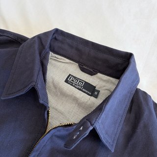 Casaco Harrington Polo Ralph Lauren Azul Tamanho S