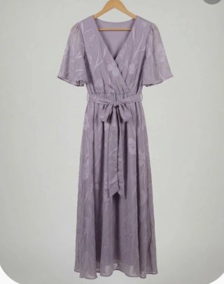 Vestido de fiesta morado talla 3XL