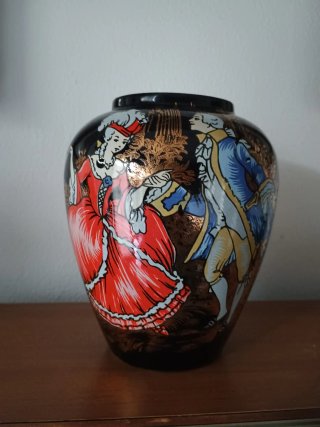 Vaso vintage in ceramica