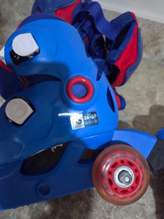 Set de Patines Oxelo con Protecciones y Casco
