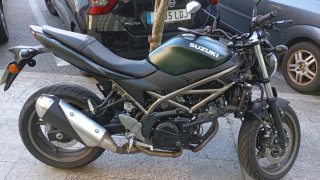 Suzuki SV650 Naked Verde
