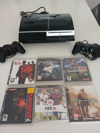 Consola PlayStation 3 Sony + 2 mandos
