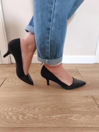 Zapatos de Tacón Negros