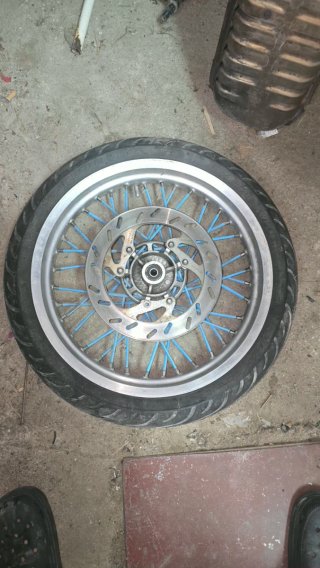 Llantas Supermotard 49cc derbi,rieju,beta
