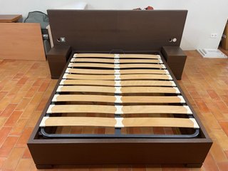 Somier & Canapé con Cajones para Cama Doble