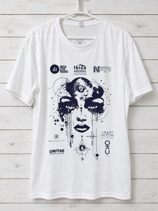 Camiseta deportiva Clique Active blanca M