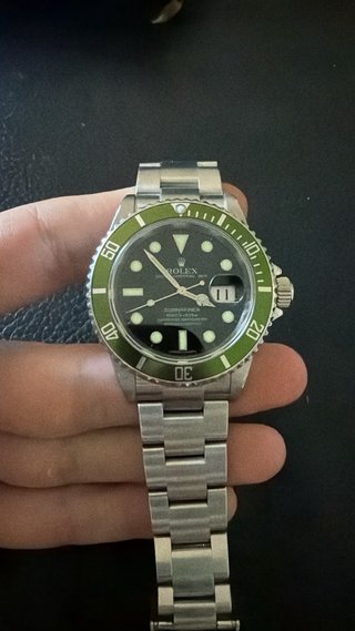 Rolex Submariner 16610LV Kermit