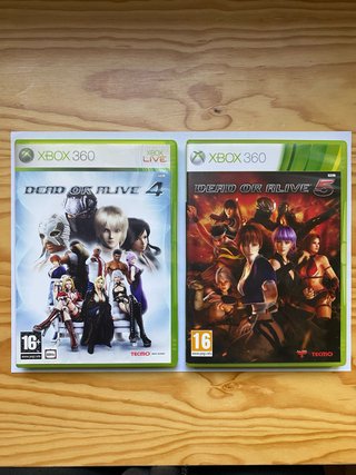 Dead or Alive 4 & 5 Xbox 360 PAL UK