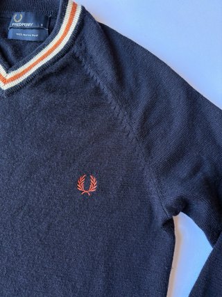 Pulôver Fred Perry V-neck Tamanho S