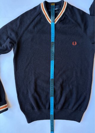 Pulôver Fred Perry V-neck Tamanho S