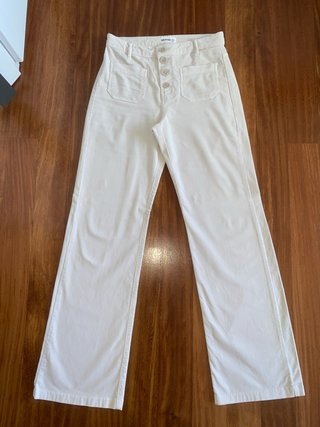 Pantalón de pana crema Brownie