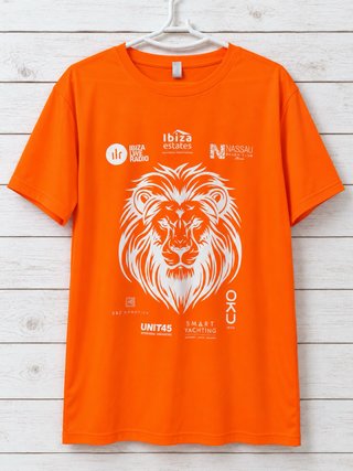 Camiseta Deportiva Naranja Clique Active Ibiza