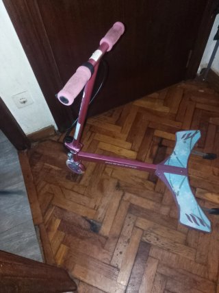 Patinete 3 ruedas infantil rosa