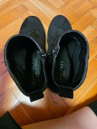 Botines Negros Marypaz Talla 40