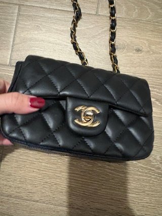Pochette Chanel Nera
