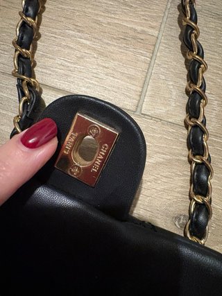 Pochette Chanel Nera