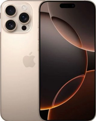 iPhone 16 ProMax 512GB -Titán Desierto + 2FUNDAS