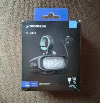 Luces bici FL940 nueva Decathlon
