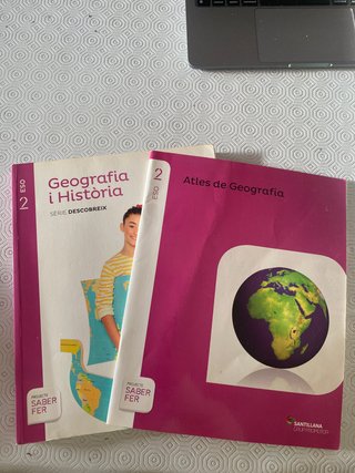 Libros Geografía e Historia 2 ESO Santillana