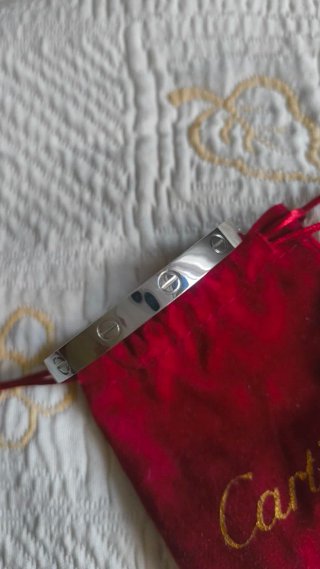 Pulsera Cartier Love Plata