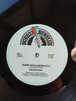 Vinilo Squash Gang - I Want An Illusion
