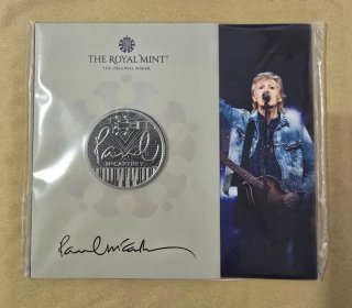 Moneda 5 Libras Paul McCartney