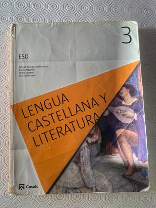 Lengua castellana y literatura 3, ESO