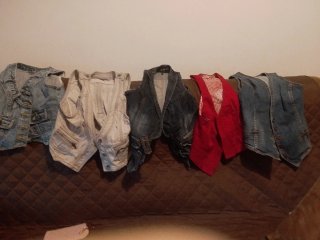 Lote 5 Chalecos Mujer TallaS